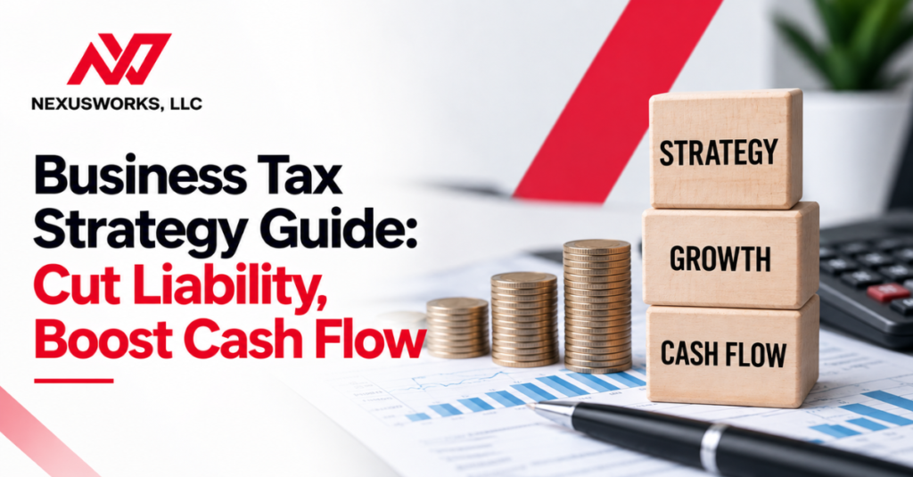 Business Tax Strategy Guide: Cut Liability, Boost Cash Flow