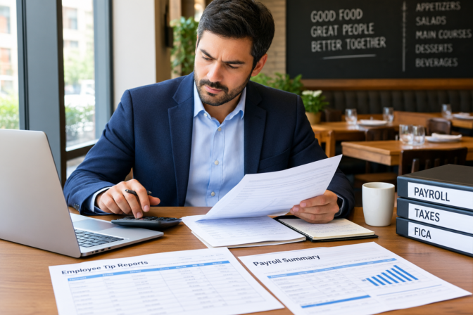FICA Tip Credit For Restaurants: Section 45B & Form 8846